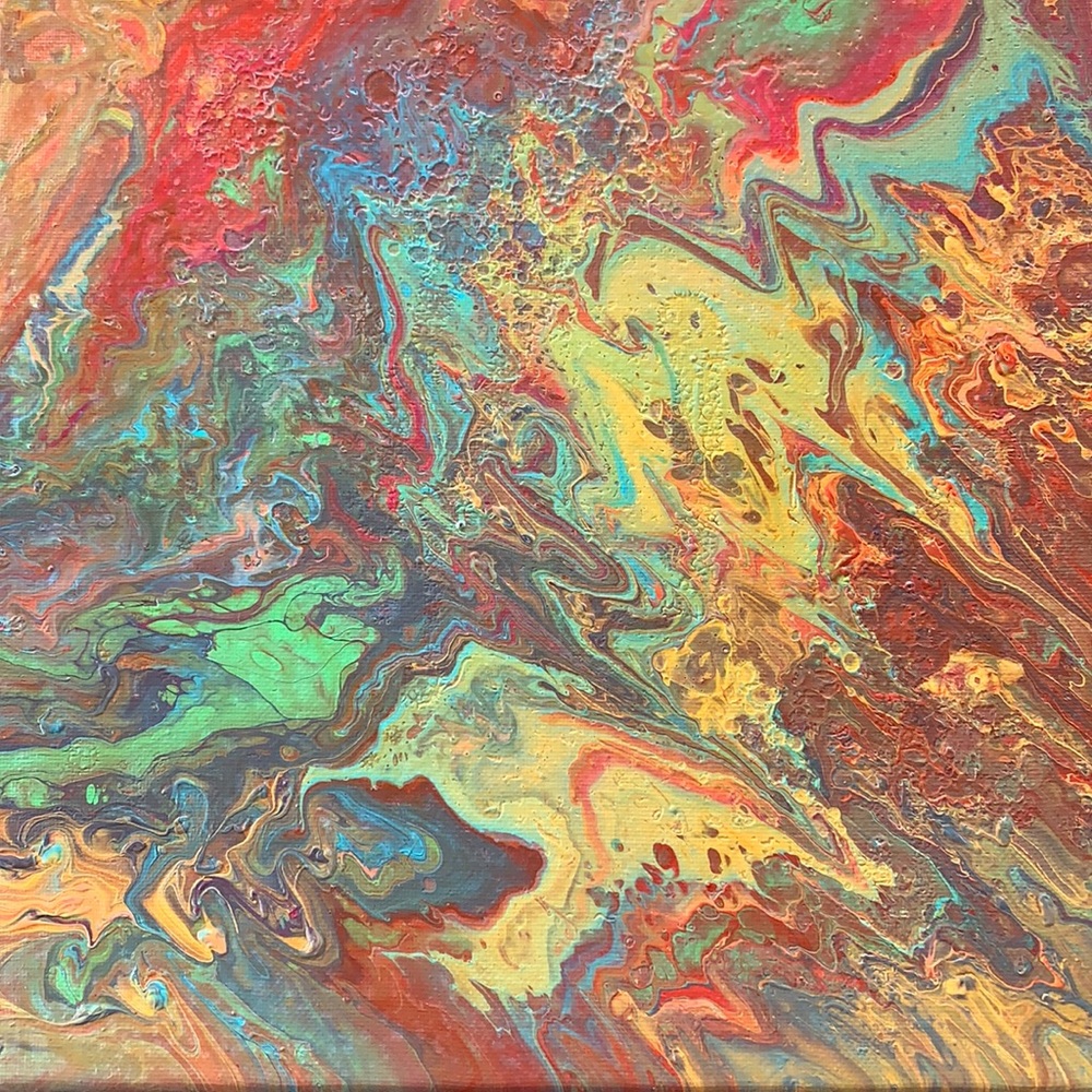 Boundary Layer I #7217 original acrylic on canvas